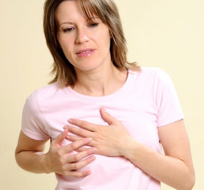 болезненность грудных желез в середине цикла