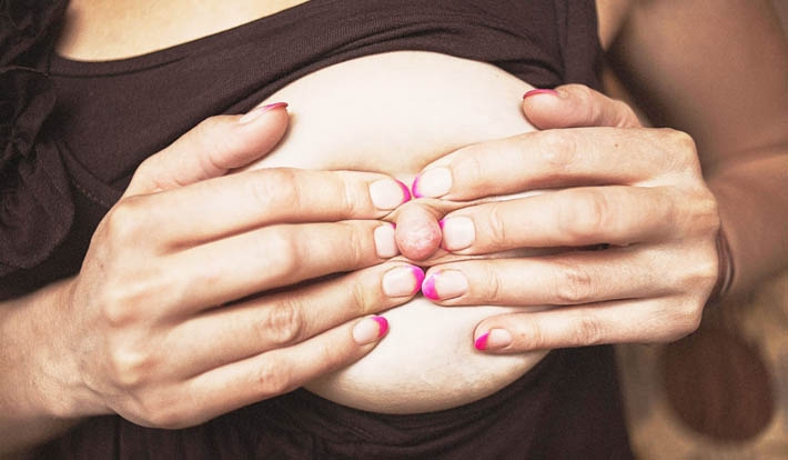 застой молока что делать